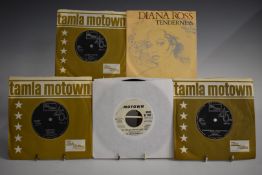 Diana Ross - Thirty five singles including blue and green Motown demos