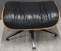 Eames style footstool, W61 x D55 x H40cm