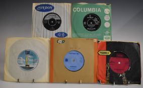 Approximately 350 singles from the 1960s, 1970s and 1980s