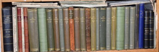 The Studio, An Illustrated Magazine of Fine and Applied Arts comprising volumes 17, 29, 36-42, 46,