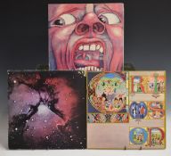 King Crimson - In The Court Of The Crimson King (ILPS 9111), Lizard (ILPS 9141) and Islands (ILPS