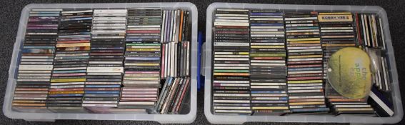 CDs - Approximately 300 CDs including Rod Stewart, James Taylor, The Troggs, Bobby Vee, Clifford T