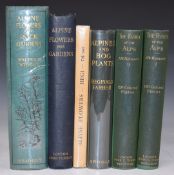 The Flora of The Alps being a description of all the species of flowering plants indigenous to