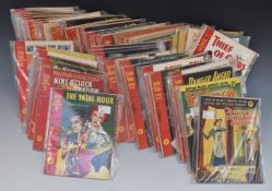 Fifty-three Sexton Blake Library books, British detective pulp fiction.