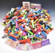 A collection of over 350 Pez dispensers from the 1970's-2000's including Disney, Star Wars, The