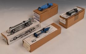 Two Pandora Models 1:43 scale diecast model vehicles 1930 Sunbeam 'Silver Bullet' and 1927 Napier-