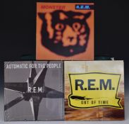 REM - Three albums including Out Of Time, Automatic For The People and Monster. Records generally