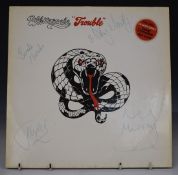 Whitesnake - Trouble (064-67740), record appears at least EX. Signed on front by Jon Lord, Bernie