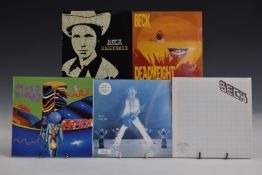 Beck - Ten singles including two picture discs