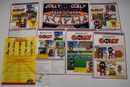 Vintage Jolly Golly dancing illusion in original envelope with instructions, together with a