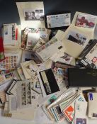 A very large collection of first day stamp covers, some in collection albums