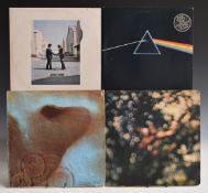 Pink Floyd - Six albums including Meddle (A1-B1), Observed By Clouds (A1-B1), Dark Side Of The