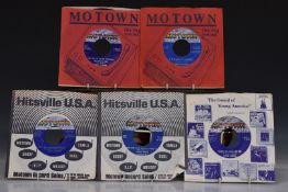 Motown - Twenty seven USA issue blue Motown singles including Mary Wells, David Ruffin, Chuck