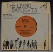 The Living Daylights - Heart Stop EP (ESR 3 S/79/CUS 523), record appears EX, slight staining to