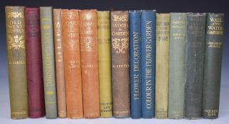 [Gardening] Collection of Gertrude Jekyll books to include Home & Garden 1901, Children & Gardens