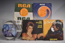 David Bowie - Approximately 40 singles including Survive picture disc
