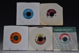 Soul - Twenty five USA issue singles including Joy Lovejoy / Doug Banks, Hank Jacobs, The Exotics,