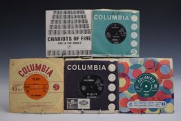 The Shadows - Approximately 55 singles including The Drifters - Jet Black (45DB4325) and non UK