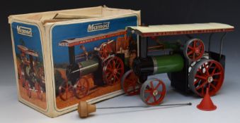 Mamod live steam Tractor TE1A, in original box.