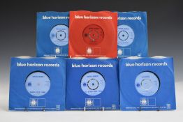 Duster Bennett - Six singles on Blue Horizon including It's A Man Down There (57-3141), Raining In