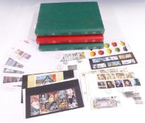 Three stockbooks of GB stamps Victoria QEII including a good range of modern mint issues. Also