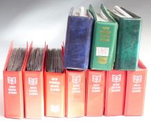 Ten GB first day cover albums, 1980s-2000s