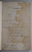 [RARE SIGNED WORDSWORTH] The Works of Charles Lamb printed for C. and J. Ollier 1818 volume 1 (of 2)