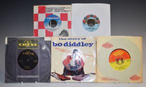 Bo Diddley - Approximately 25 singles USA and UK issue