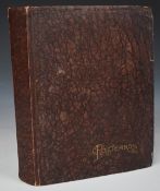 Album of approximately 160 WW1 interest postcards, including German prisoners, silks, destroyed