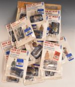 Fifty-Five Del Prado Men At War 1914-1945 lead figures with accompanying magazines.