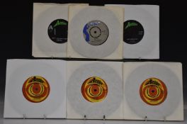 Action - Six singles on Action including Al 'TNT' Braggs - Earthquake (ACT 4506), Eddie Wilson -