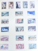 Three albums United Nations and various foreign countries including USA, plus two sundry albums