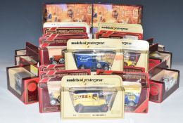 Thirty-Five Matchbox Models of Yesteryear diecast vehicles including YGB05 1930 Model AA Ford '