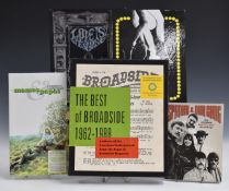 CDs - Five CD Box sets including The Best Of Broadside (Smithsonian Folkways Recordings) San