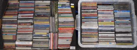 CDs - Approximately 200 CDs including Christmas and CD singles