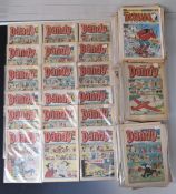 Over four hundred issues of The Dandy 1968-2001, the majority 1970's and 80's.