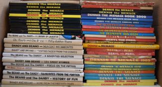 Fifty Beano / Dandy spin off annuals including the 1956 Dennis The Menace first solo annual.