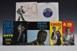 Chuck Berry - Approximately 50 singles USA and UK issue including EPs