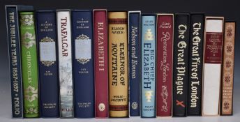 [Folio Society] Trafalgar An Eyewitness History 2005, Nelson and Emma 1994, The Great Fire of London