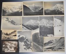 Theodore Howard Somervell, OBE, FRCS (British 1890-1975) a collection of 12 large format photographs