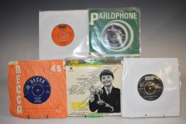 Approximately 350 singles from the 1960s, 1970s and 1980s