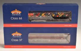 Two Bachmann 00 gauge model railway locomotives Bachmann Collectors Club West Coast Class 37/7 37706