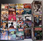 Three hundred and twenty Marvel and DC comics from 2000 onwards, includes Batman, Superman, JLA, X-