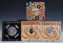 Explosives - Ten singles box set, records and box Ex, plus 3 Vampi Soul singles 45019, 45022 and