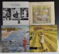 Genesis - Nursery Cryme (CAS 1052 pink scroll) and Foxtrot (CAS 1058 large hatter A1-B1) plus