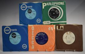 Approximately 350 singles from the 1960s, 1970s and 1980s