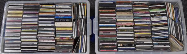 CDs - Approximately 300 CDs from C-G including Petula Clark, Bobby Darin, Donovan, Bob Dylan,