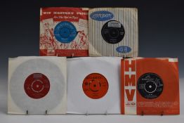 Ray Charles - Seventeen singles mostly UK issue on HMV, London, Atlantic including later demos