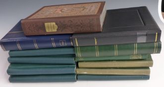 A mostly mint GB Commonwealth stamps collection in eight green springback albums including Hong