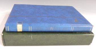 A mint and used stamp collection of Jamaica in a stockbook and Lindner album, from QV to modern